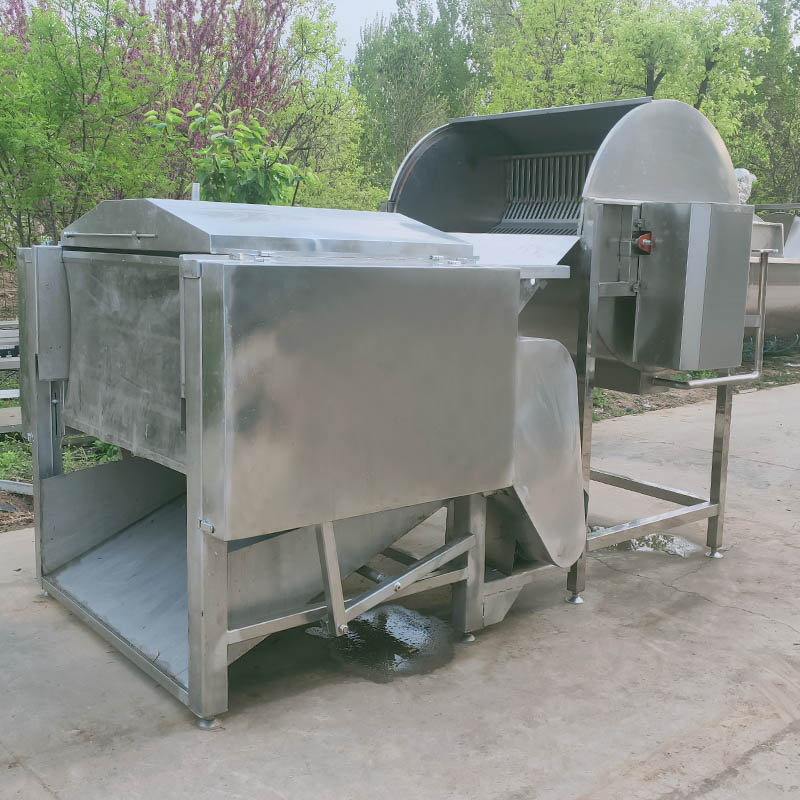 七軸家禽燙脫一體機